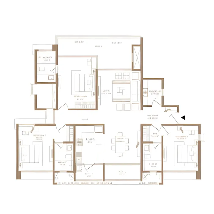 5 BHK Floor Plan