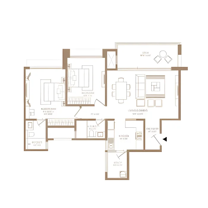 Penthouse Floor Plan